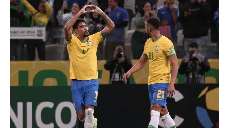 Paquetá marca, Brasil vence a Colômbia e carimba passaporte para a Copa do Mundo (Foto: Ettore Chiereguini/AGIF)