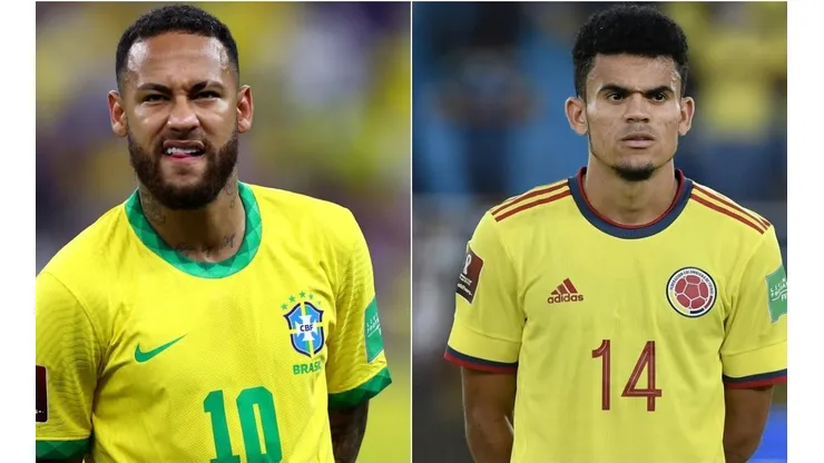 Brasil e Colômbia se enfrentam nesta quinta-feira (Foto: Getty Images)