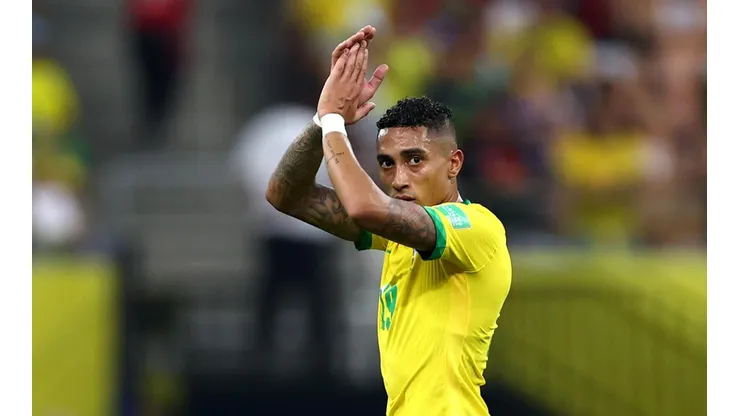 Raphinha descreve primeiro jogo como titular da Seleção Brasileira como "inesquecível" (Foto: Getty Images)