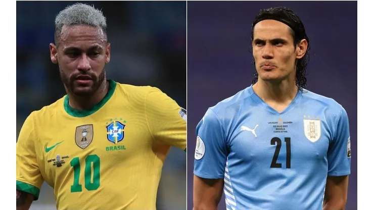 Brasil e Uruguai se enfrentam nesta quinta-feira (Foto: Getty Images)