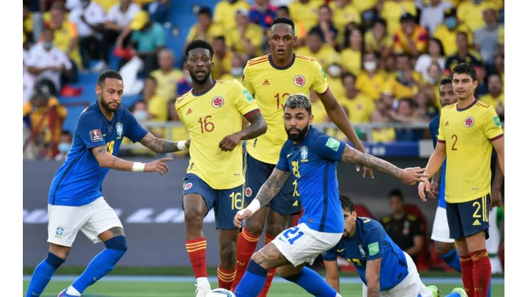 Brasil teve jogo apagado em Barranquilla (Foto: Getty Images)