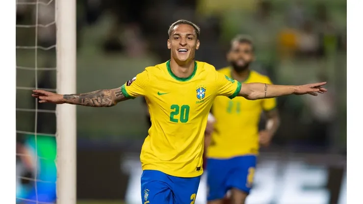 Anthony fez sua estreia pela Seleção Brasileira principal (Foto: Lucas Figueiredo / CBF)