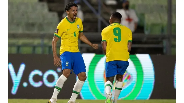 Marquinhos admitiu que o Brasil teve um rendimento abaixo na partida contra a Venezuela (Foto: Lucas Figueiredo / CBF)