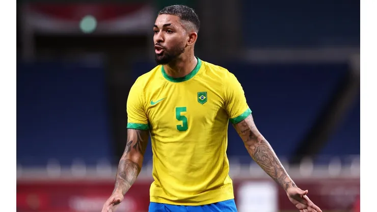 Douglas Luiz, volante da seleção brasileira (Foto: Getty Images)