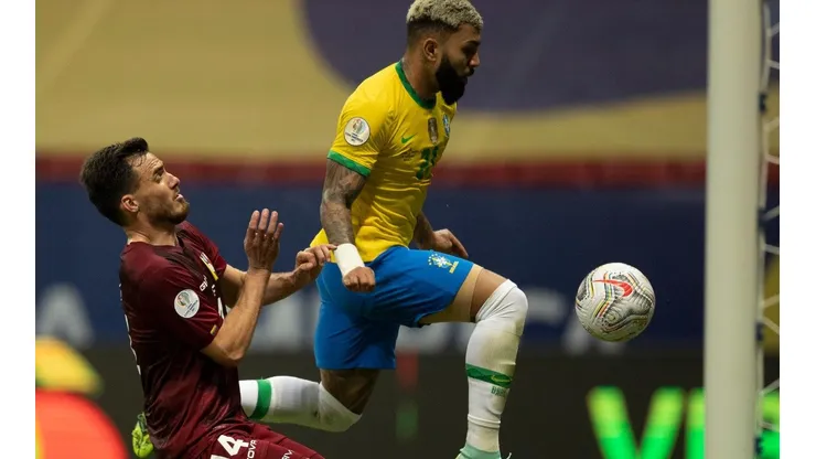 Gabriel Barbosa será titular contra a Venezuela (Foto: Lucas Figueiredo / CBF)