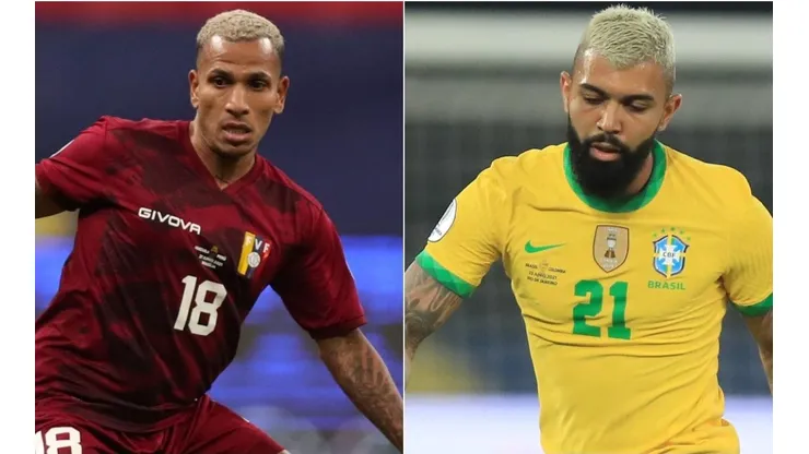 Venezuela e Brasil se enfrentam nesta quinta-feira (Foto: Getty Images)