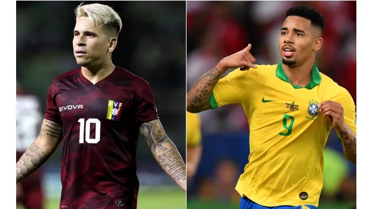 Venezuela e Brasil se enfrentam nesta quinta-feira (Foto: Getty Images)
