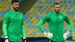 Meta da seleção brasileira será ocupada por um dos dois (Foto: Getty Images)