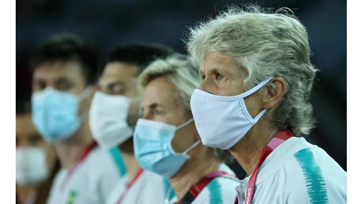 Pia, durante os Jogos de Tóquio. (Foto: Getty Images)