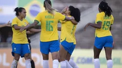 Brasil venceu por 4 a 1 nesta segunda. (Foto: Reprodução Instagram Seleção Feminina de Futebol)
