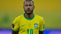 Neymar marcou o segundo do Brasil diante do Peru (Foto: Getty Images)