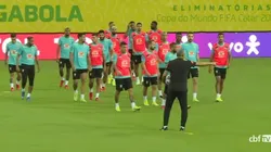 Seleção brasileira faz último treino antes do duelo contra o Peru, pelas Eliminatórias; veja a provável escalação. (Foto: CBF TV)