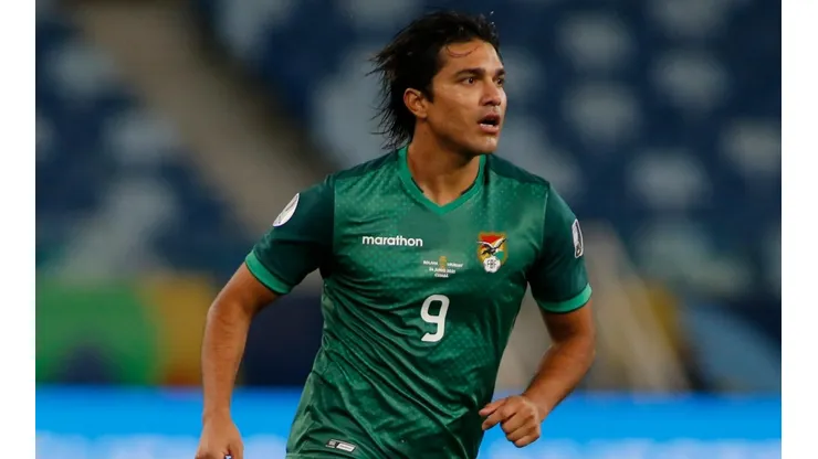 Marcelo Moreno, atacante do Cruzeiro e da Bolívia (Foto: Getty Images)