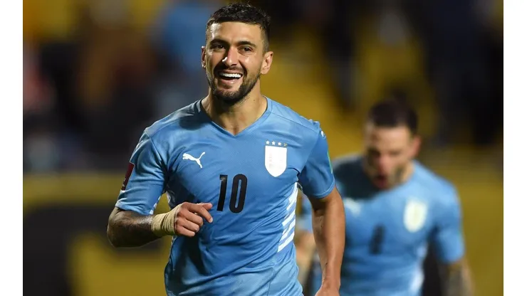 De Arrascaeta marcou dois gols e foi o destaque da vitória do Uruguai (Foto: Getty Images)