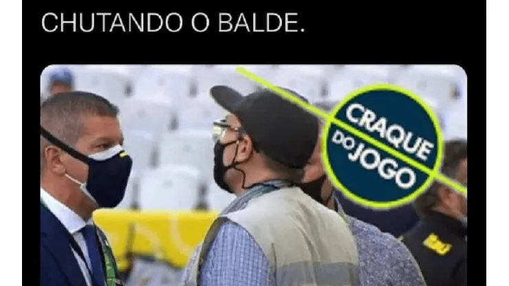 ANVISA é escolhida "Craque do Jogo" pelos internautas (Foto: Reprodução/Twitter)