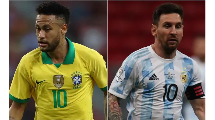 Será mais um duelo entre Neymar e Messi (Foto: Getty Images)