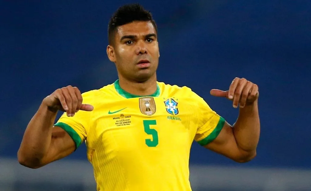 Casemiro será o capitão da seleção brasileira na noite desta quinta-feira (Foto: Getty Images)