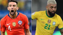Chile e Brasil se enfrentam nesta quinta-feira (Foto: Getty Images)