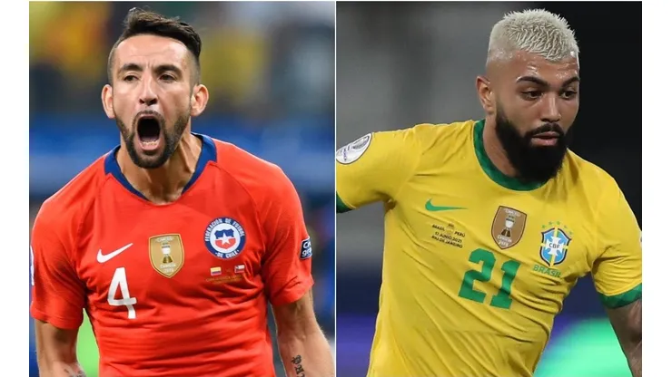 Chile e Brasil se enfrentam nesta quinta-feira (Foto: Getty Images)