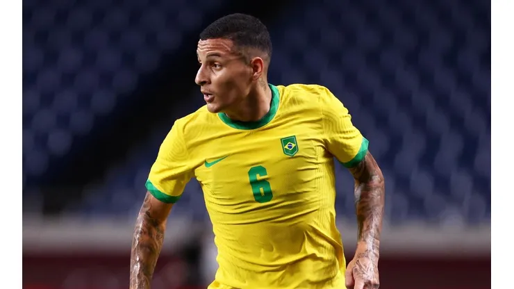 Guilherme Arana, lateral-esquerdo do Atlético-MG e da seleção brasileira (Foto: Getty Images)