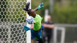 Goleira está em sua primeira olimpíada. Divulgação/Rafael Ribeiro/CBF.