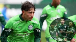 Agustín Giay deve somar seus primeiros minutos pelo Palmeiras contra o Fluminense e Dudu briga com Rony no ataque - Fotos: César Greco/Ag. Palmeiras