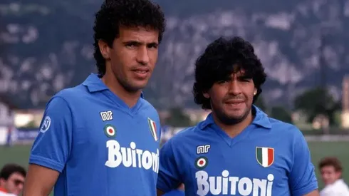 Careca faz post em homenagem ao seu amigo Diego Armando Maradona