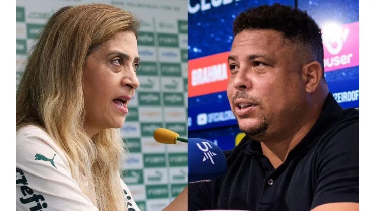 Foto Leila: César Greco/ Palmeiras/ Foto Ronaldo: Gustavo Aleixó/ Cruzeiro