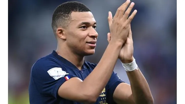 Foto: Laurence Griffiths/Getty Images - Mbappé marcou duas vezes contra a Polônia