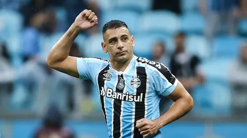 Pedro H. Tesch/AGIF - Diego Souza, centroavante do Grêmio