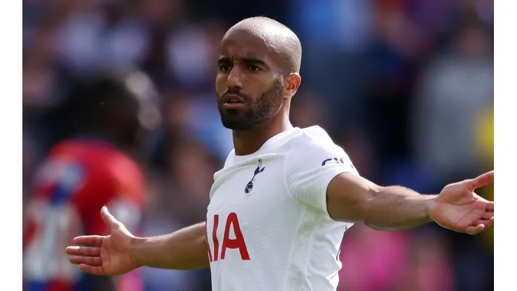 Paul Harding/Getty Images. Lucas Moura deve deixar o Tottenham no início do próximo ano
