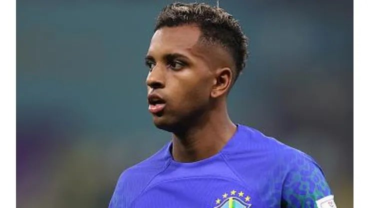 Foto: Julian Finney/Getty Images - Rodrygo foi titular contra Camarões
