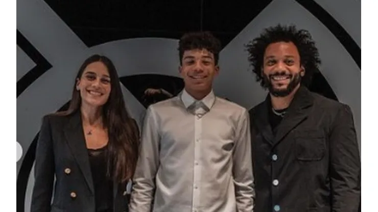 Foto: Reprodução/Instagram - Filho de Marcelo assinou primeiro contrato com o Real Madrid