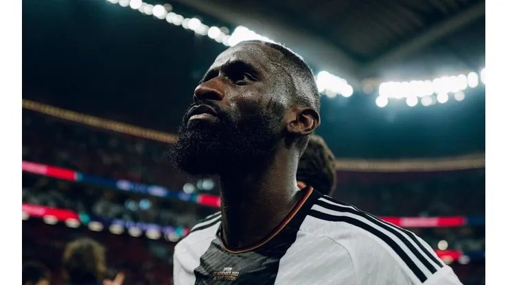 Reprodução/@ToniRuediger - Rudiger desabafa após eliminação da Alemanha
