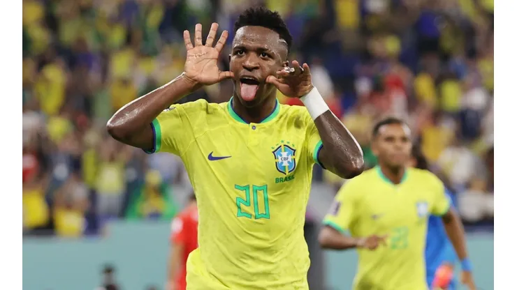 Photo by Clive Brunskill/Getty Images - Vinicius Junior é o grande nome da Seleção Brasileira sem Neymar