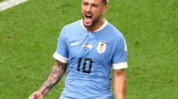 Foto: Divulgação/Twitter Oficial Fifa - Arrascaeta foi o destaque de vitória do Uruguai na Copa