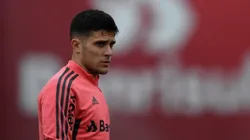 Foto: Ricardo Duarte - Fabricio Bustos chegou ao Inter em 2022 após assinar pré-contrato sem custos