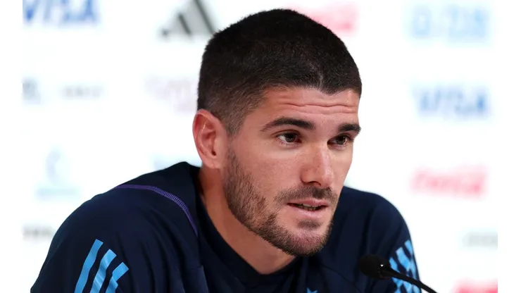 Photo by Christopher Lee/Getty Images - Rodrigo De Paul 'esquece' favoritismo na Copa do Mundo do Qatar.