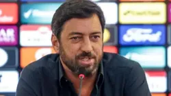 Foto: Agência Corinthians - Duílio em coletiva.