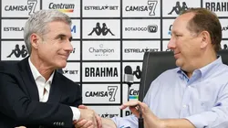 Foto: Flickr do Botafogo: Textor e Luís Castro em coletiva.