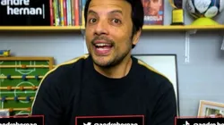 André Hernan confirmou proposta por jogador do Palmeiras - Foto: Reprodução/Youtube