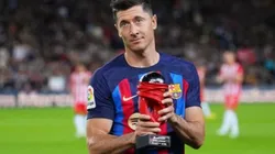 Alex Caparros/Getty Images - Lewandowski fala sobre conversa com Messi