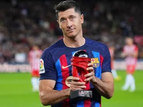 “Eu sabia”; Lewandowski revela ‘cochicho' a Messi na Copa e torcida do Barcelona ‘ferve’