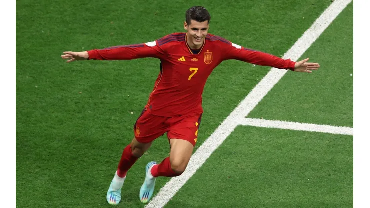 Foto: Clive Brunskill/Getty Images - Morata marcou nos dois jogos até aqui.