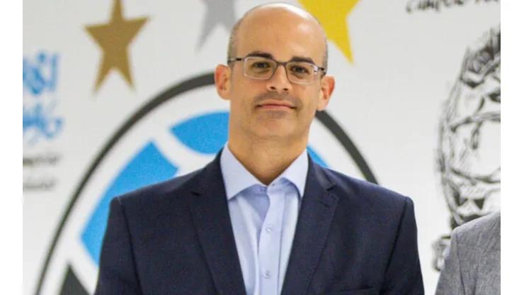 Foto: Fernando Alves / Grêmio FBPA / Divulgação - Caleffi: dirigente confirmou que o Clube tem negócios em andamento