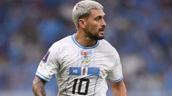 Foto: Laurence Griffiths/Getty Images - Arrascaeta atuou por 28 minutos nesta Copa.