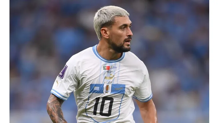 Foto: Laurence Griffiths/Getty Images - Arrascaeta atuou por 28 minutos nesta Copa.