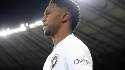 Foto: Vitor Silva/Botafogo - Jeffinho: atacante foi destaque em jogo-treino na Inglaterra