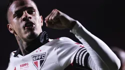 Diego Costa marcou no último jogo do São Paulo (Foto: Ettore Chiereguini/AGIF)