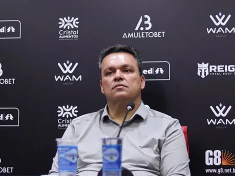 Presidente do Atlético-GO 'manda a real' após saída de Eduardo Baptista: "Números estavam..."